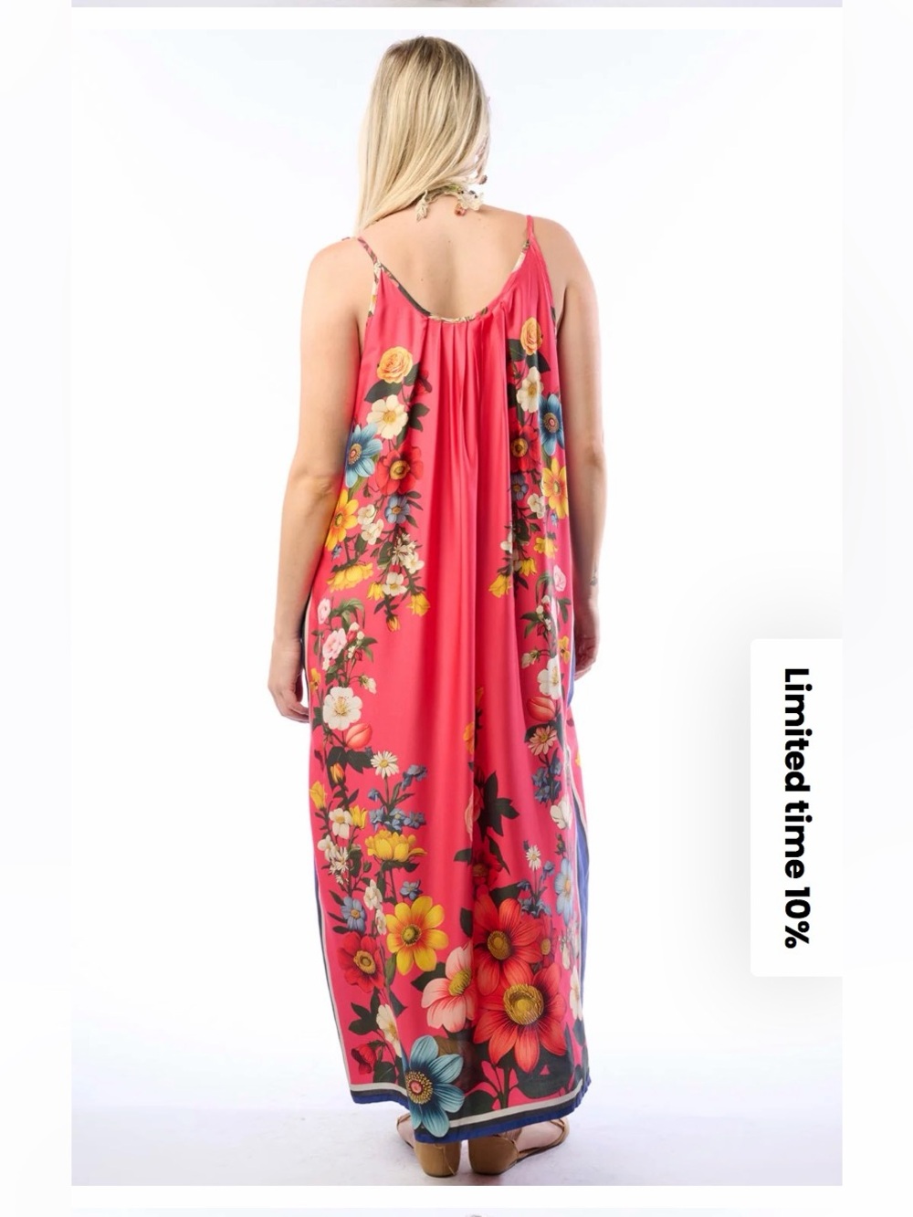 🌹XL Aratta Floral Garden Dress - Picture 2 of 7